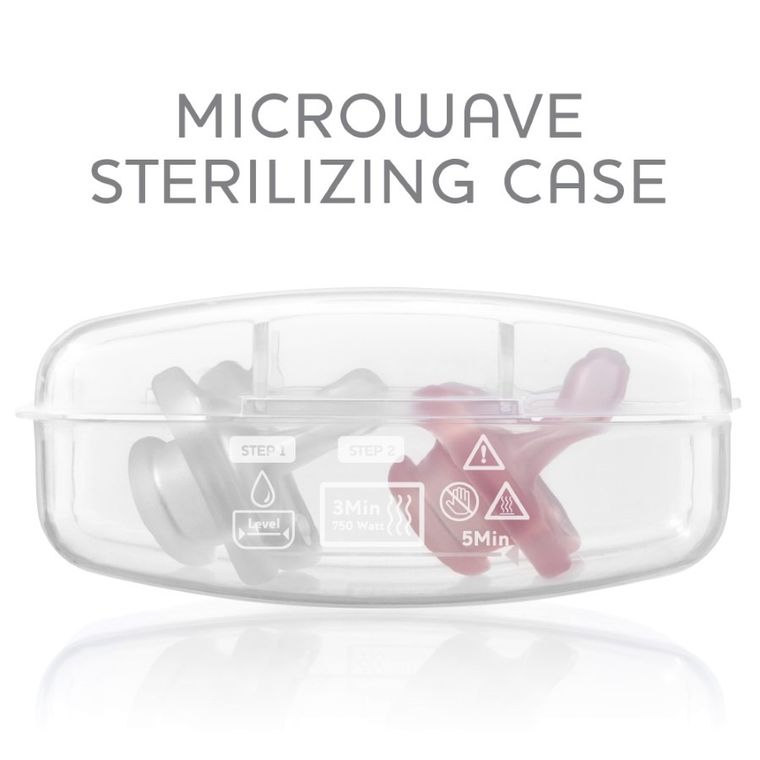 Chicco, PhysioForma Mini Soft, smoczek uspokajający, silikonowy, różowy, 2-6m, 2 szt.