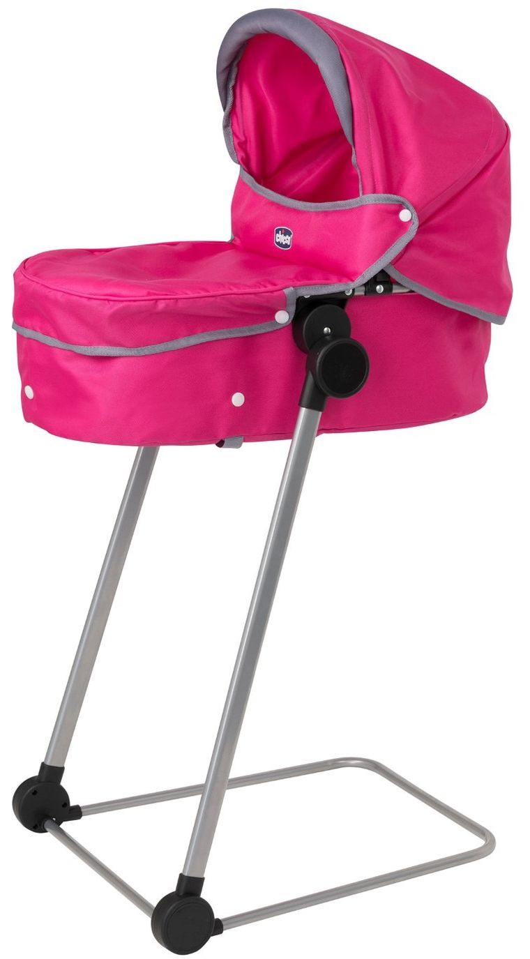 Chicco, wózek dla lalek 11w1, różowy