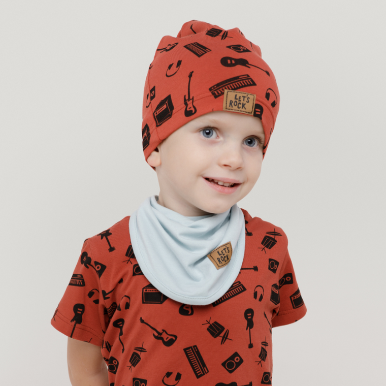 Chustka chłopięca, niebieska, Pinokio