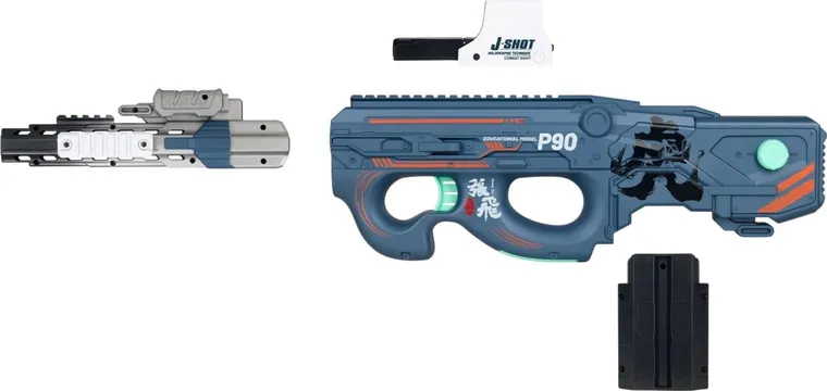 Ciuciubabka, Galactic Blasters, Kosmiczny blaster, elektryczny pistolet na piankowe dyski