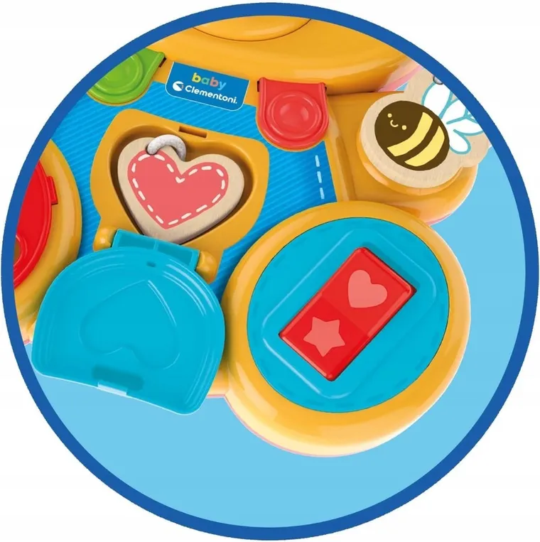 Clementoni, Baby, Bear, Edu Miś, edukacyjna zabawka montessori