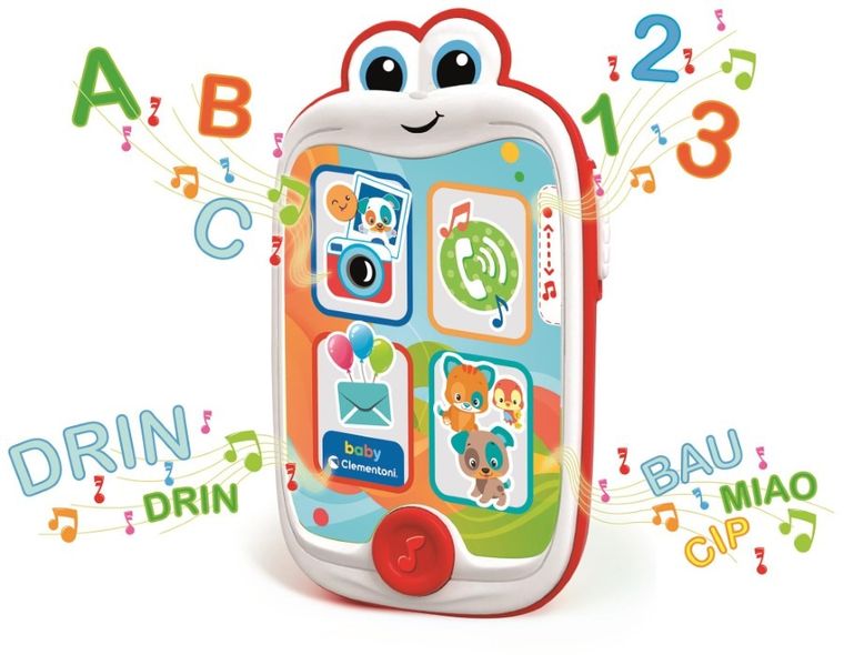Clementoni, Baby, smartfon dziecięcy, zabawka interaktywna