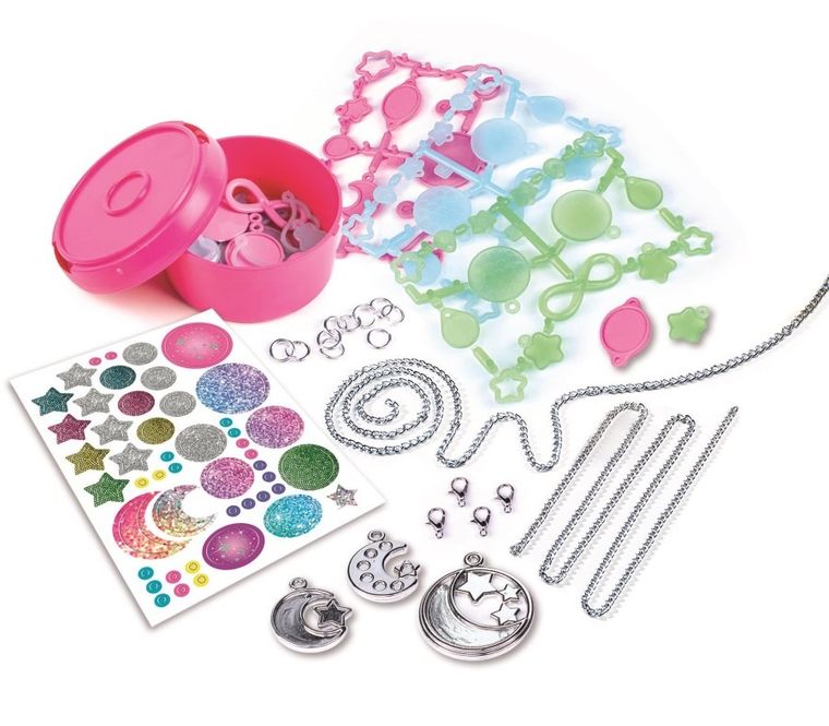 Clementoni, Crazy Chic, Kolorowe medaliony, zestaw kreatywny