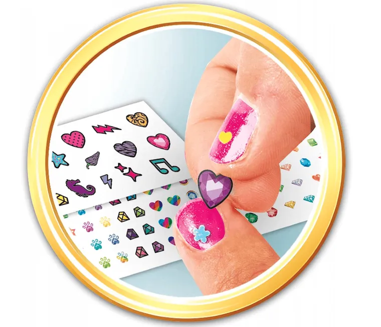 Clementoni, Crazy Chic, Studio paznokci, zestaw kreatywny