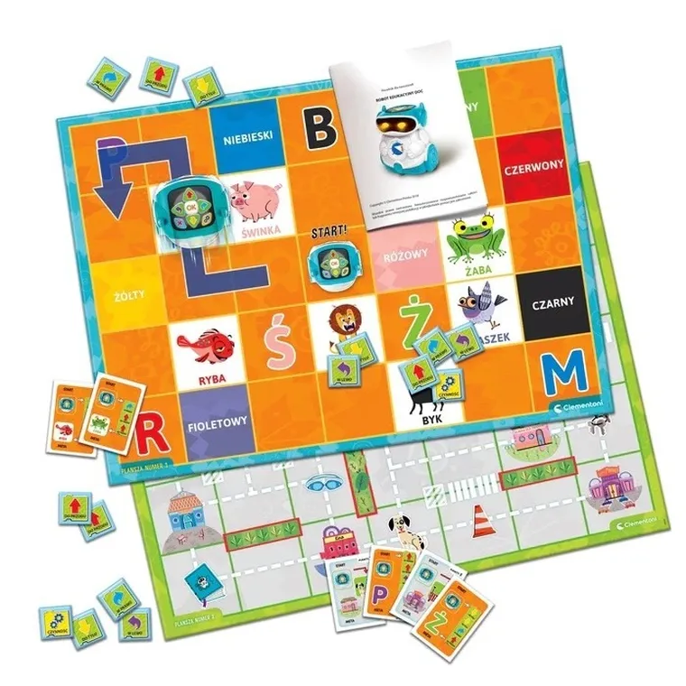 Clementoni, Edukacyjny Robot DOC, zabawka interaktywna