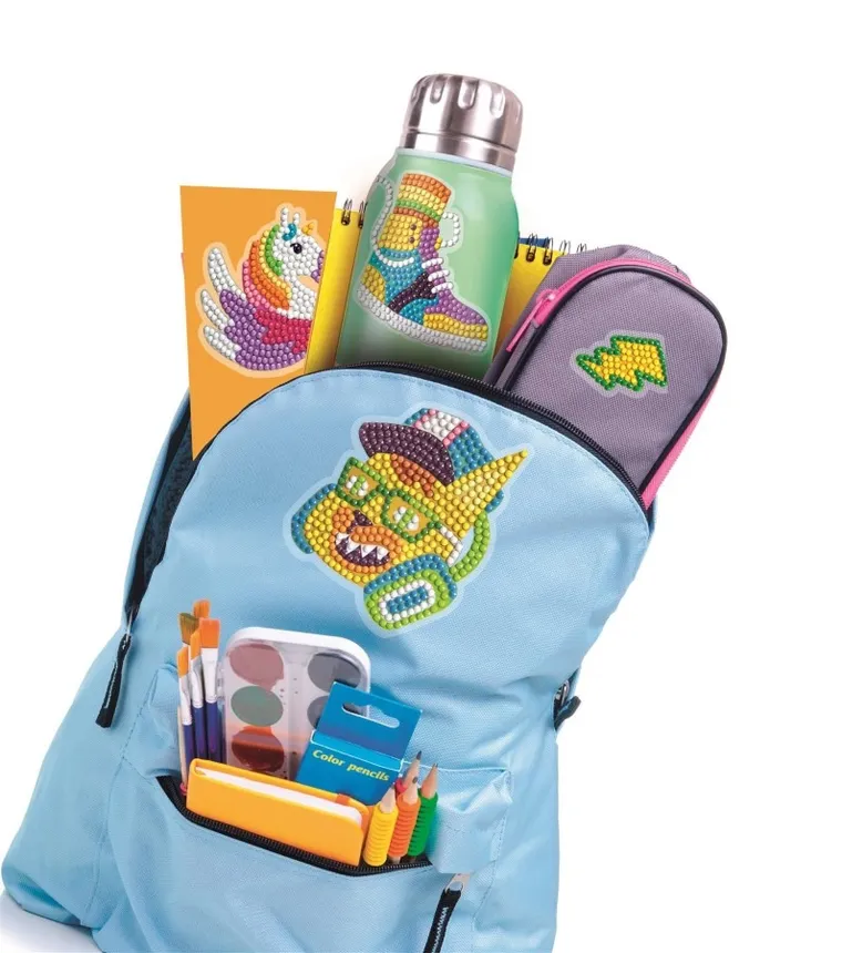 Clementoni, Idea, laboratorium ozdób, zestaw do tworzenia naklejek z kryształkami