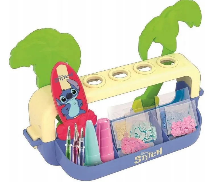 Clementoni, Idea, Lilo i Stitch, Fabryka długopisów, zestaw kreatywny