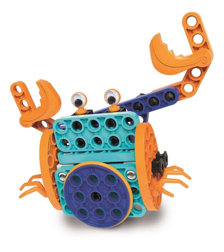 Clementoni, Naukowa Zabawa, Maker's lab, Zwierzęta morskie, 130 elementów