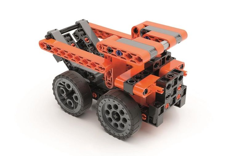 Clementoni, Naukowa Zabawa, Technologic, Laboratorium Mechaniki, Ciężarówki, zestaw edukacyjny