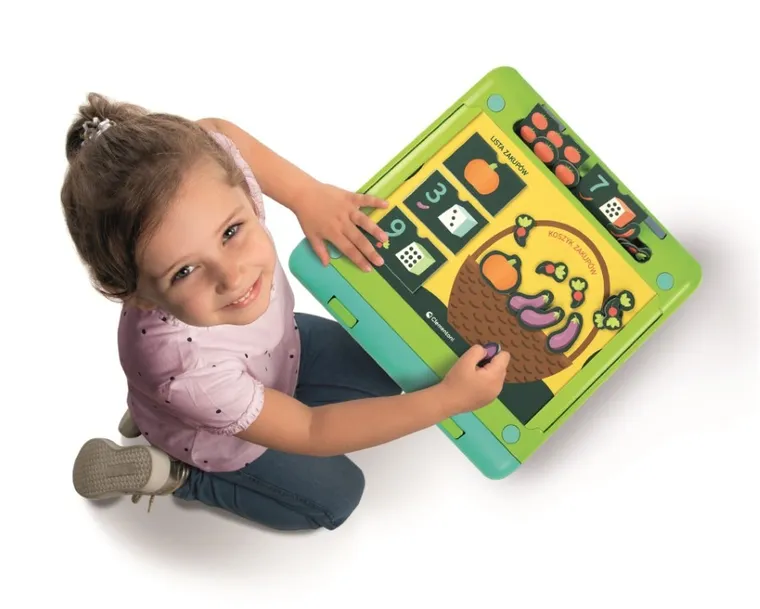 Clementoni, Uczę się bawiąc, Edukacyjny sześcian, zestaw gier edukacyjnych