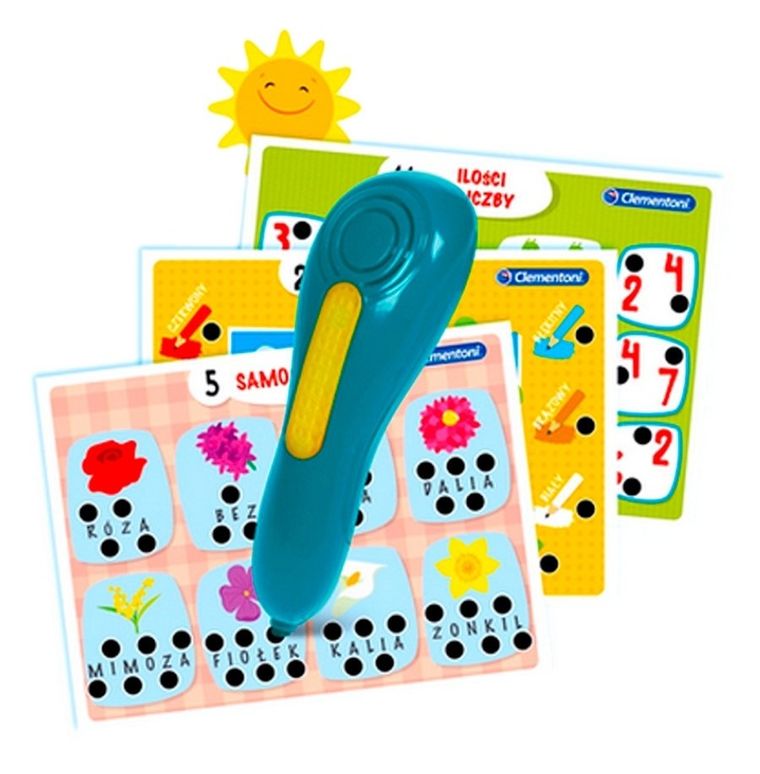 Clementoni, Uczę się bawiąc, Mówiące pióro, 50 gier edukacyjnych