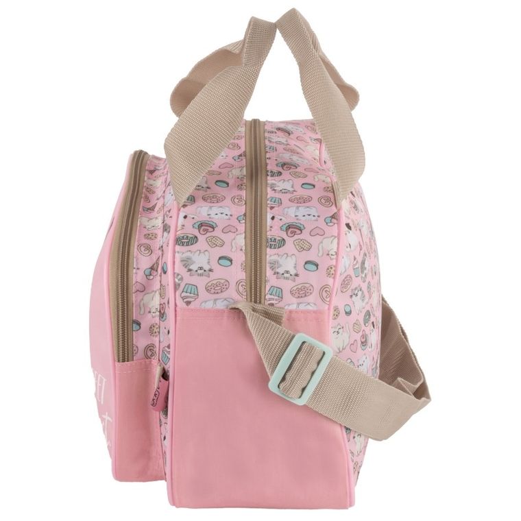 Cleo i Frank, torba podróżna, Kot, 39-24-12 cm