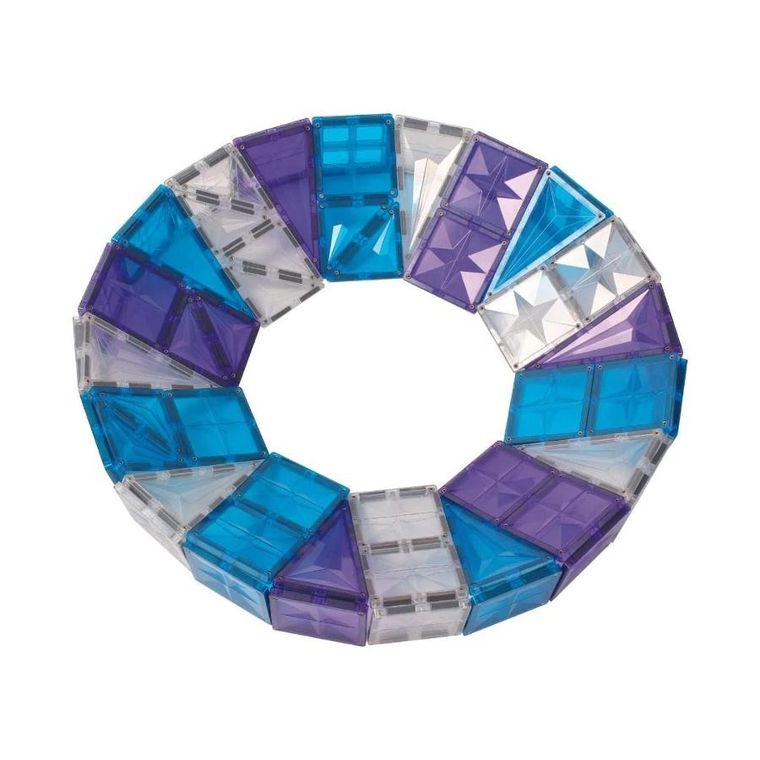 Cleverclixx, Mega Ice Crystal Pack, klocki magnetyczne, 180 elementów