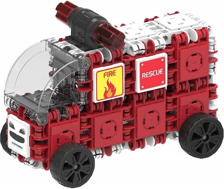 Clicformers, Rescue, Straż Pożarna, klocki konstrukcyjne, 73 elementów