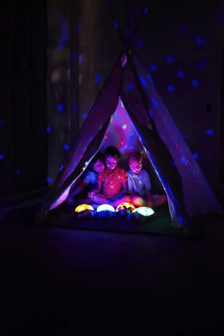 Cloud B, Twilight Turtle Blue, żółw, lampka