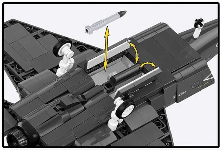 Cobi, Armed Forces, F-35B Lightning II, klocki, 1:48, 614 elementów