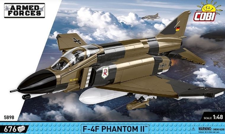 Cobi, Armed Forces, F-4F Phantom II, klocki, 676 elementów