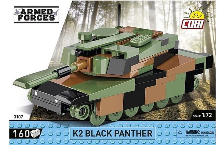 Cobi, Armed Forces, K2 Black Panther, klocki, 160 elementów