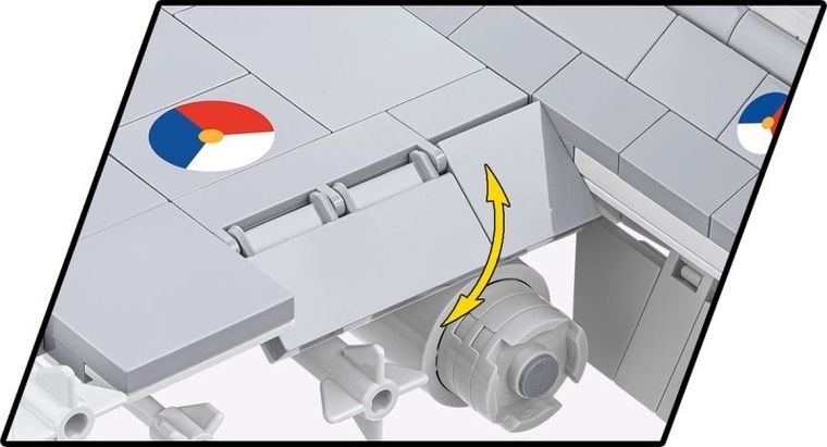 COBI, Armed Forces, Samolot wielozadaniowy F-16AM, Fighting Falcon, 425 klocków