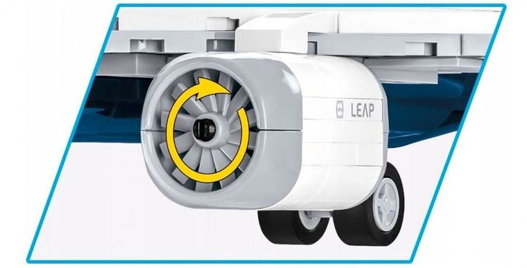 Cobi, Boeing 737-8, klocki, 340 elementów