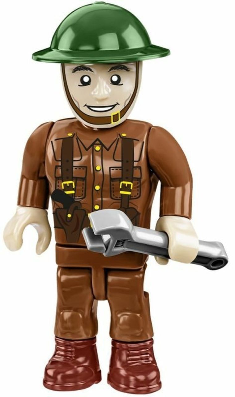 Cobi, Historical Collection, Great War, Brytyjski czołg Mark I Male no C.19, 1:35, klocki, 878 elementów