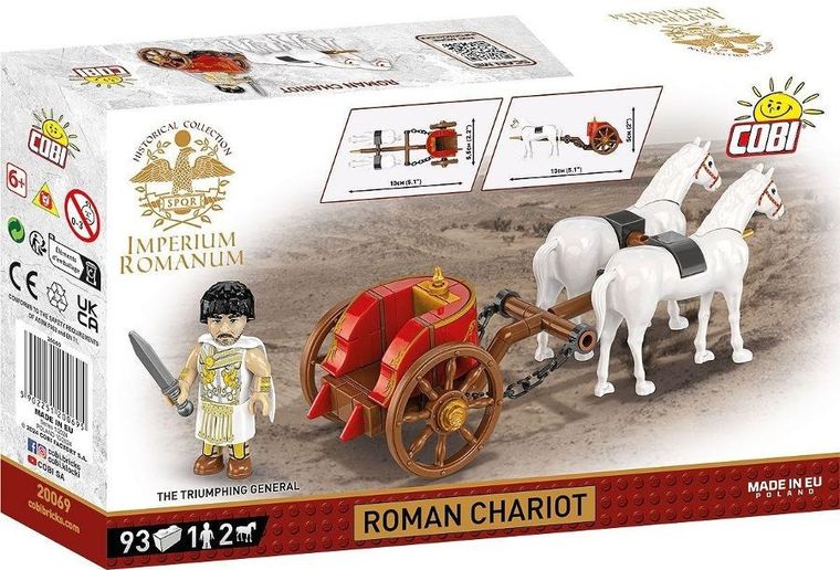 Cobi, Historical Collection Imperium Romanum, Rydwan, klocki, 93 elementy