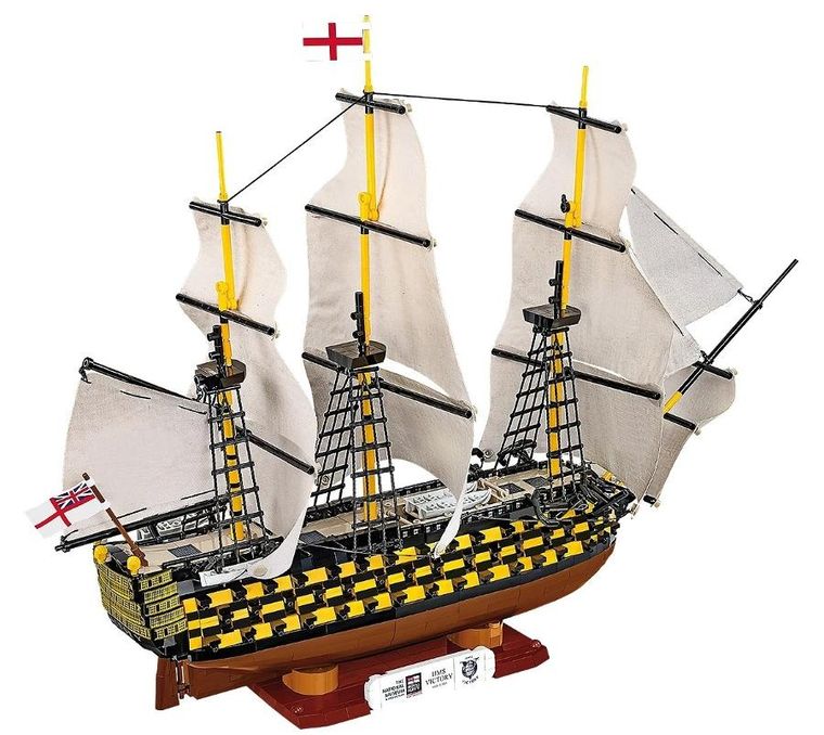 Cobi, Historical Collection, Napoleonic Wars, HMS Victory, klocki, 1:144, 2517 elementów