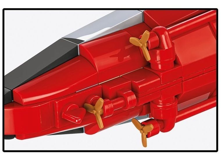 Cobi, Historical Collection, WWII, Battleship Bismarck, klocki, 1:700, 590 elementów