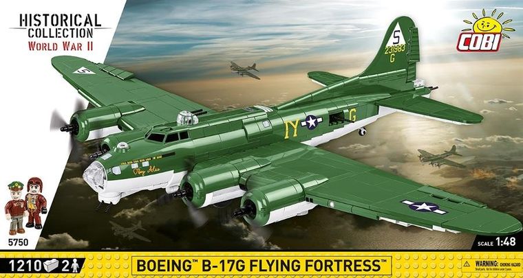 Cobi, Historical Collection, WWII, Boeing B-17G Flying Fortress, klocki, 1210 elementów
