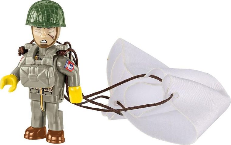 Cobi, Historical Collection WWII, Kościół w Sainte-Mere-Eglise, klocki, 2280 elementów