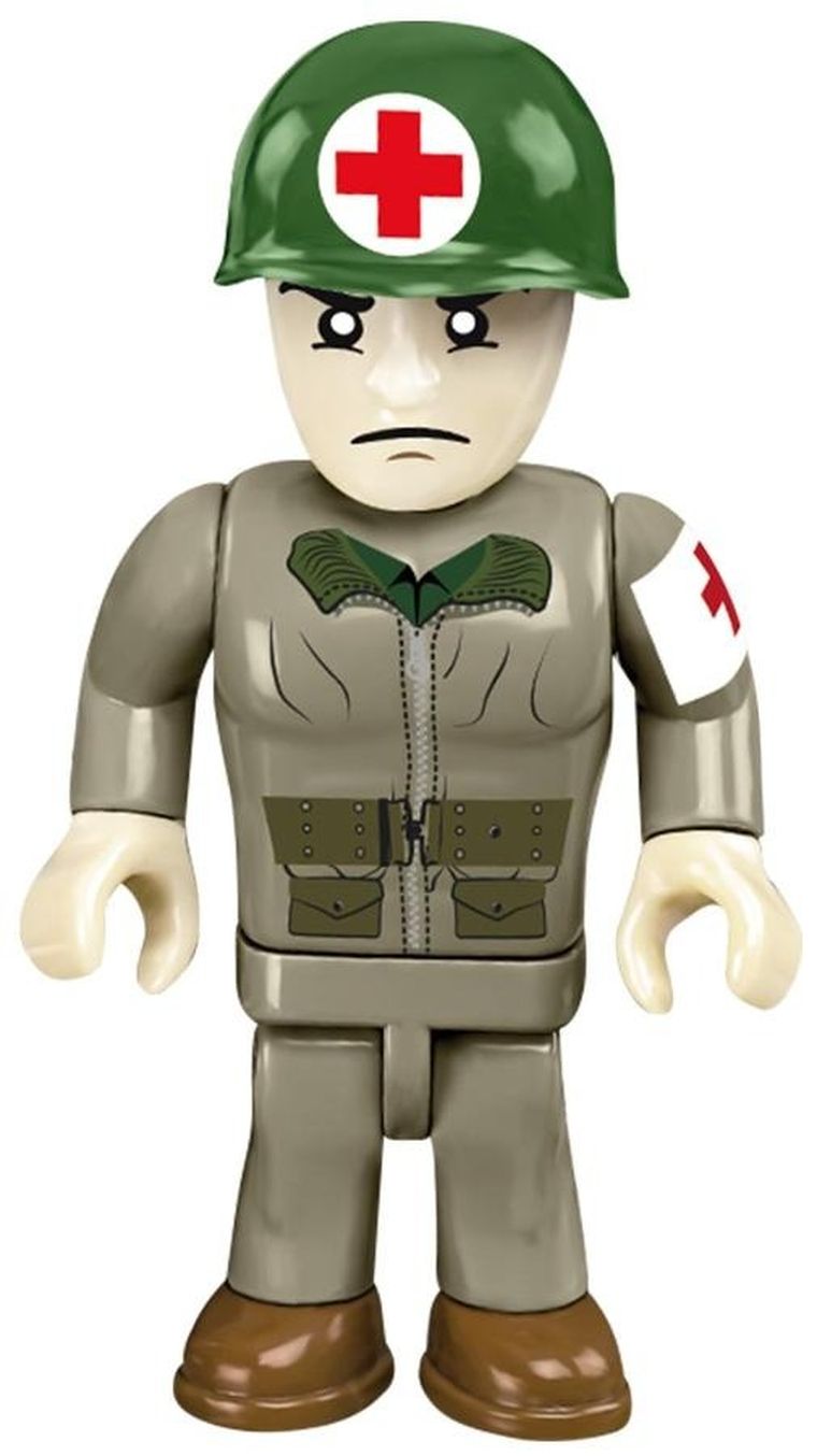 Cobi, Historical Collection WWII, Medical Willys MB, klocki, 130 elementów