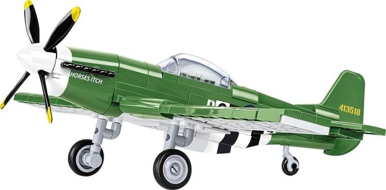 Cobi, Historical Collection WWII North American P-51 Mustang, amerykański jednosilnikowy myśliwiec, 152 klocki