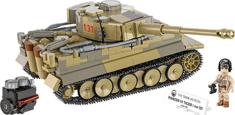 Cobi, Historical Collection WWII, Panzer VI Tiger I no, klocki, 131 elementów