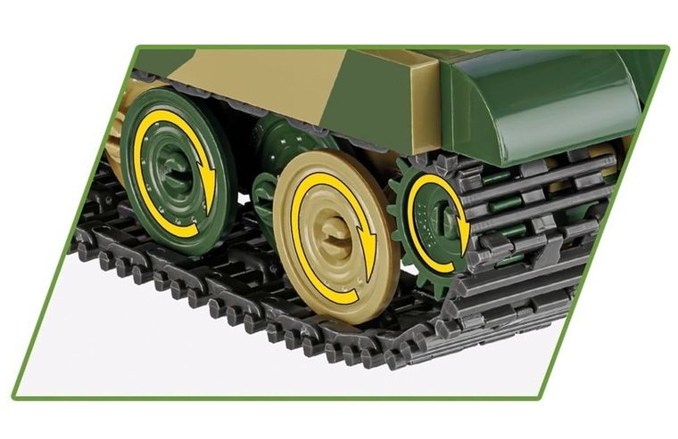 Cobi, Historical Collection WWII, Panzerjager Tiger Ausf.B, klocki, 528 elementów