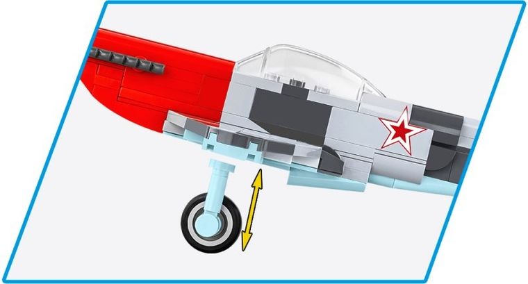 Cobi, Historical Collection, WWII, Yakovlev Yak-3, klocki, 140 elementów