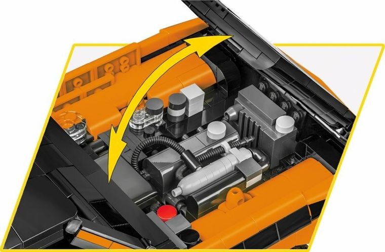 Cobi, Opel Manta A GT/E 1974, 1:12, klocki, 1938 elementów