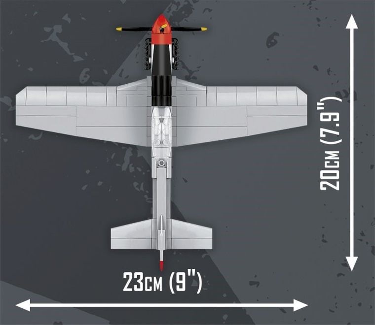 Cobi, Top Gun Maverick P-51D Mustang, 1:48, klocki, 150 elementów