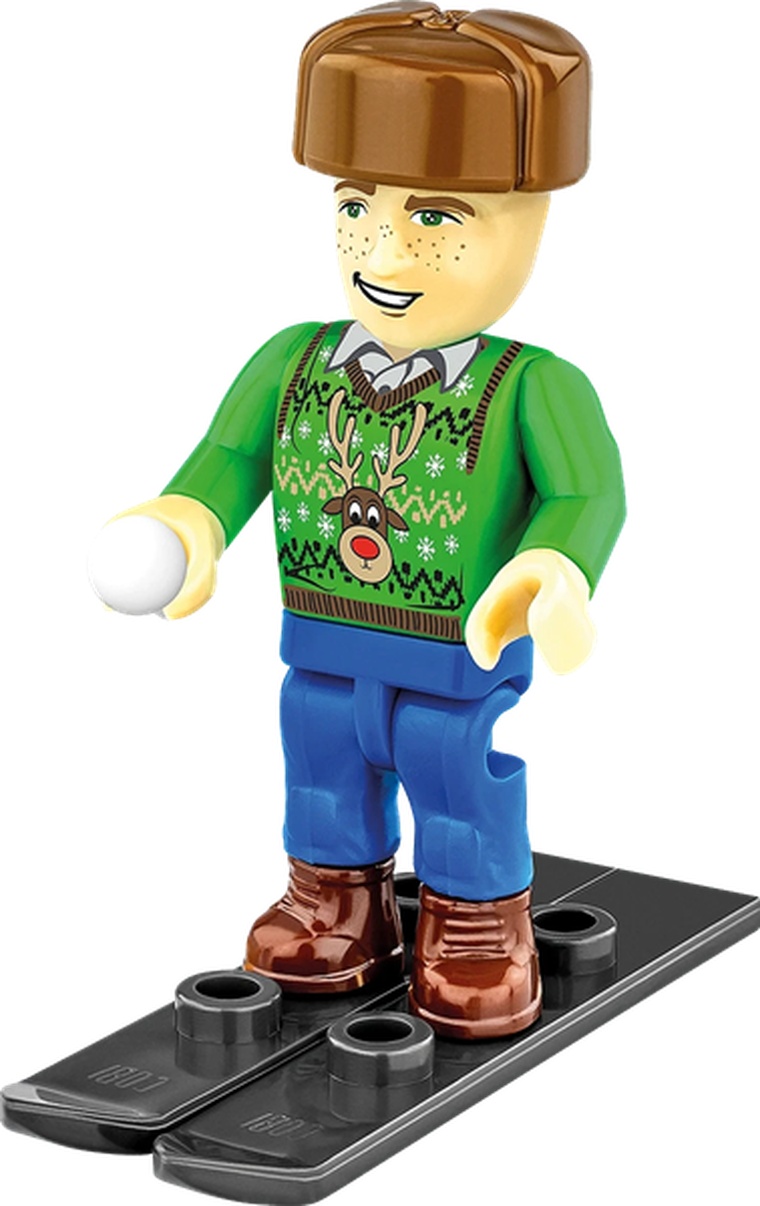 Cobi, Volkswagen T3, Winter Adventure, klocki, 1:35, 221 elementów