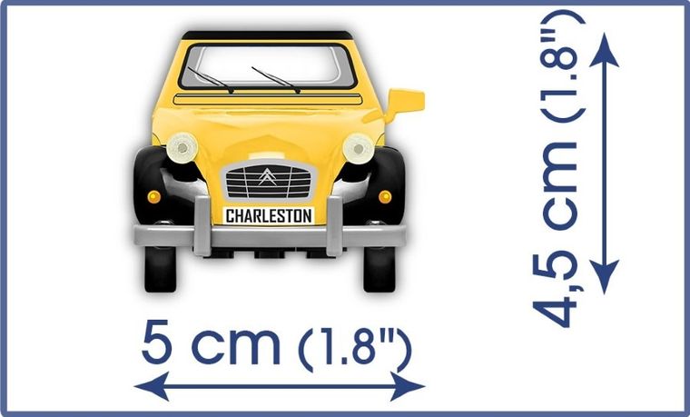 Cobi, Youngtimer, Citroen 2CV Charleston, 85 klocków