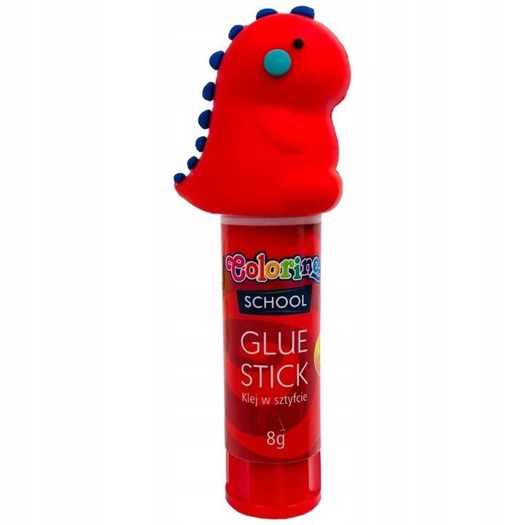 Colorino, klej w sztyfcie, dino, 8g, 1 szt.