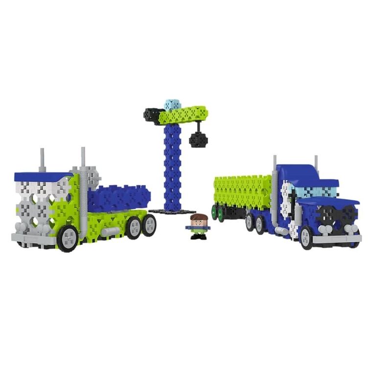 Connect, 3w1, Ciężarówka, Plac budowy, klocki konstrukcyjne, 281 elementów, 61977