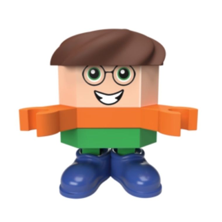 Connect, Pocket Boy, Mat, klocki konstrukcyjne z figurką, 35 elementów, 62005