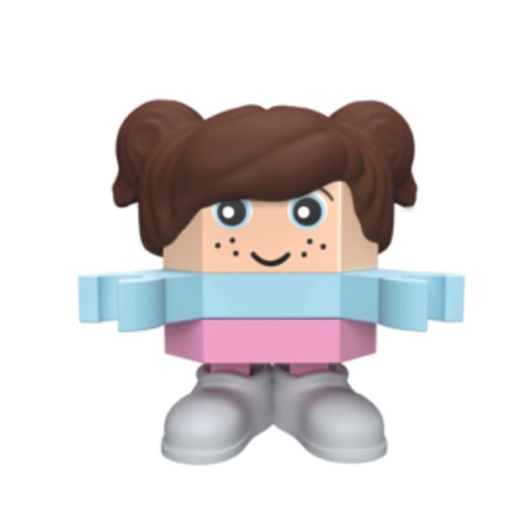 Connect, Pocket Girl, Bea, klocki konstrukcyjne z figurką, 35 elementów, 62004