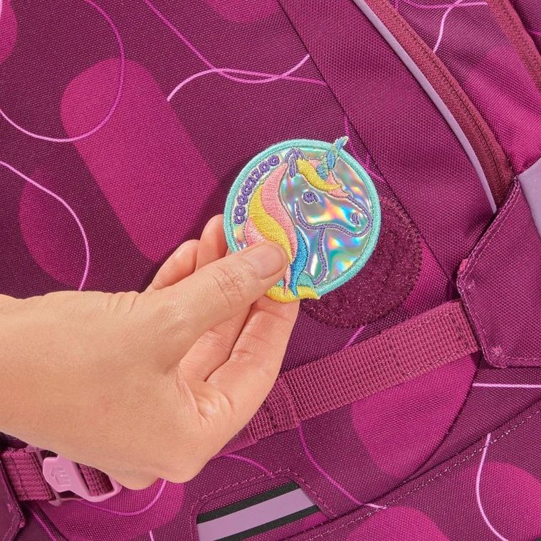 Coocazoo, Mate, plecak szkolny, 4-komorowy, Berry Bubbles