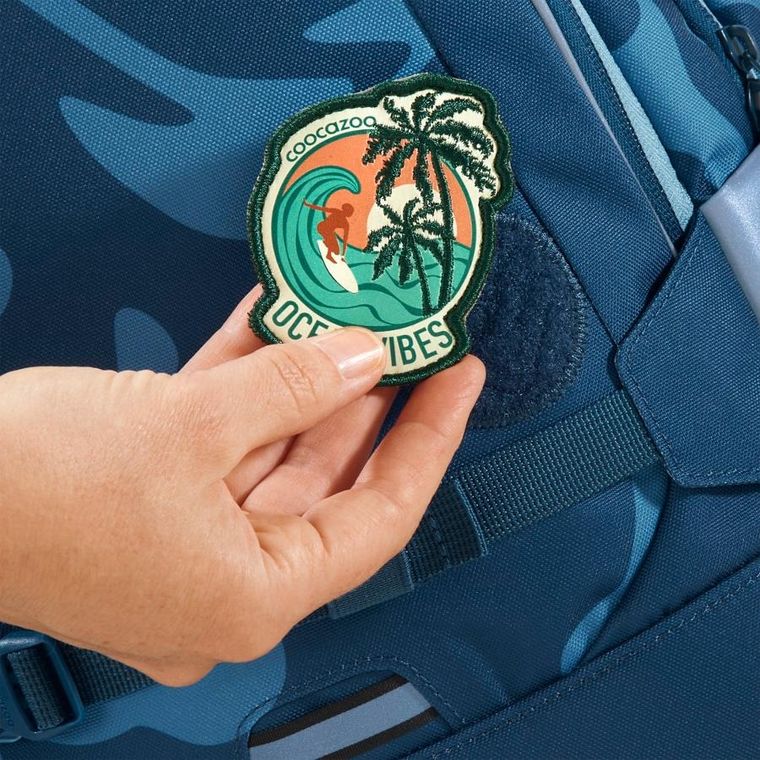 Coocazoo, Mate, plecak szkolny, 4-komorowy, Breaking Waves