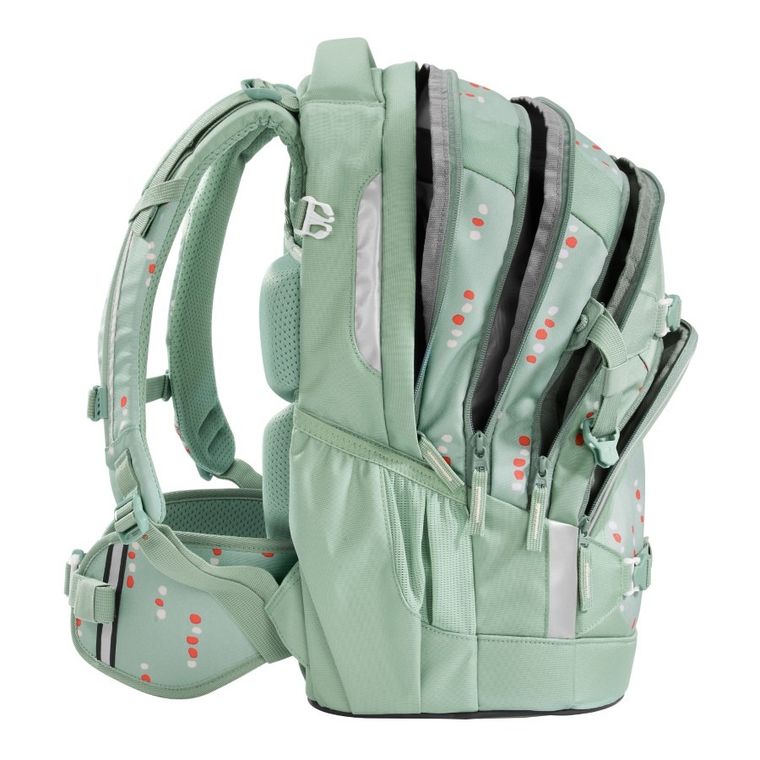 Coocazoo, Mate, plecak szkolny, 4-komorowy, Dancing Dots