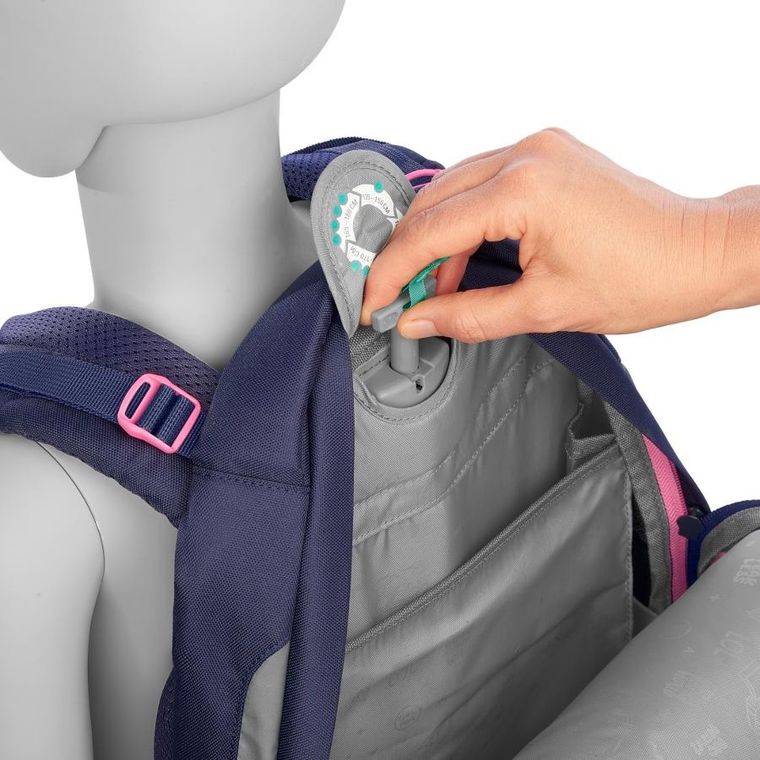 Coocazoo, Mate, plecak szkolny, 4-komorowy, Eflective Moons