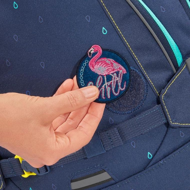 Coocazoo, Mate, plecak szkolny, 4-komorowy, Happy Raindrops