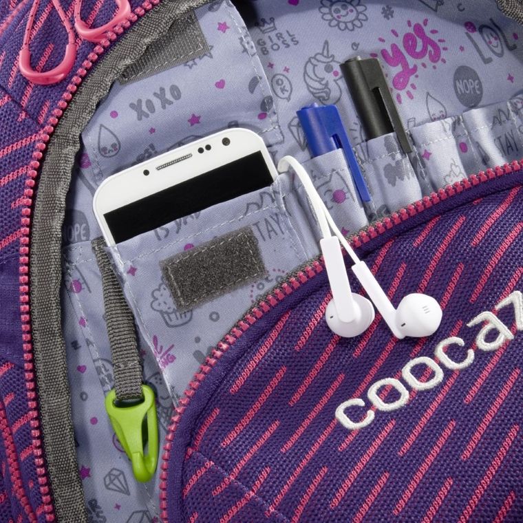 Coocazoo, ScaleRale, plecak szkolny, FreakaSneaka, Rose Purple