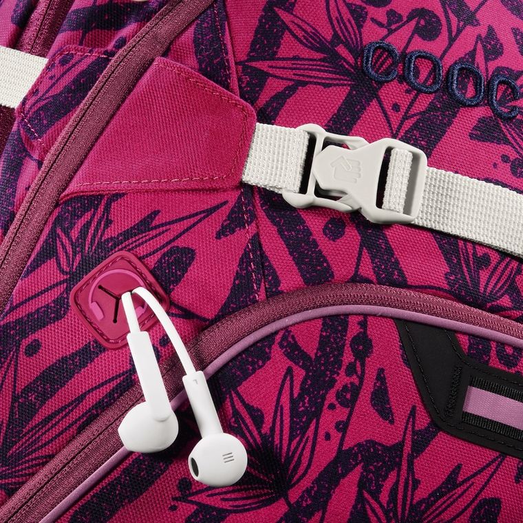 Coocazoo, WWF Anemone Trail, ScaleRale, plecak szkolny, malinowy